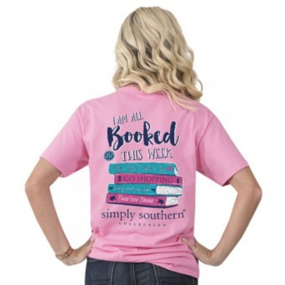 Simply Southern Tops - *LAST ONE*Simply Southern I'm All Booked This Week